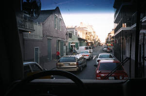 The approach down Toulouse Street