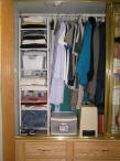 Closet reorganized