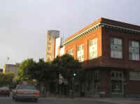 Downtown Salinas at sunset