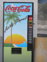 We're seeing a lot of these themed soft drink machines around